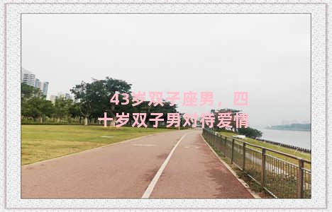 43岁双子座男，四十岁双子男对待爱情