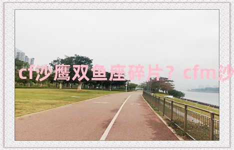 cf沙鹰双鱼座碎片？cfm沙鹰双鱼座